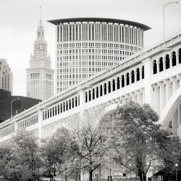 Detroit Superior Bridge, Cleveland, 2013
